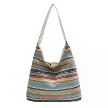 Lightweight Raffia Purse, Women's Spacious Underarm Bag for Summer Adventures