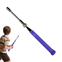 Badminton Racket Swing Trainer Bar with Magnetic Wrist Support - Non-Slip Design with Sound Feedback for All Skill Levels