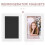 Magnetic Photo Frame, 5 Pcs Picture Frames for Fridge Locker Accessories 4