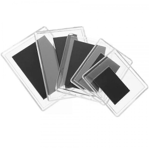Magnetic Photo Frame, 5 Pcs Picture Frames for Fridge Locker Accessories 1