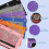 Pencil Pouch, 4 Pack Zippered for 3 Ring Binder - Organizer with T Closure 4