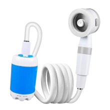 Portable Shower – Rechargeable Electric Travel Shower Pump, Multipurpose Outdoor Camping Shower for Gardening and Car Wash
