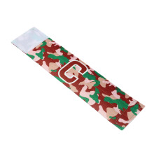 Football Captain Armband, Multi-Colored Nylon Team Band, Dark Brown Strap for Soccer Training and Competitions