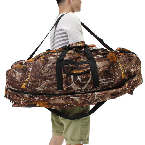 Protable Compound Bow Bag Camo Camouflage Storage Arrow Hunting Holder Storage Net 1