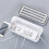 (Bright white) Multi-Functional Cable Management Box Socket Computer Office Desktop Organizer Electronic Storage Case Accessories 6