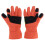 (Orange) Fire Proof Protective Work Gloves Reflective Strap Fire Resistant Anti-static Safety Gloves for Firefighter 3