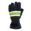 (Navy Blue) Fire Proof Protective Work Gloves Reflective Strap Fire Resistant Anti-static Safety Gloves for Firefighter 5