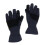 (Orange) Fire Proof Protective Work Gloves Reflective Strap Fire Resistant Anti-static Safety Gloves for Firefighter 4