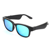 (Green) Smart Glasses Call Music Bluetooth V5.0 Glasses Fashion Effectively Isolate UV Sunglasses