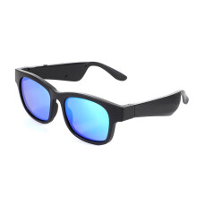 (blue) Smart Glasses Call Music Bluetooth V5.0 Glasses Fashion Effectively Isolate UV Sunglasses