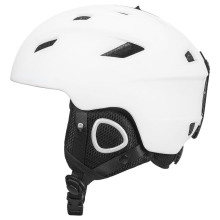 (White, L) Safety Light Helmet Integrally-Molded Snowboard Cycling Skiing Snow