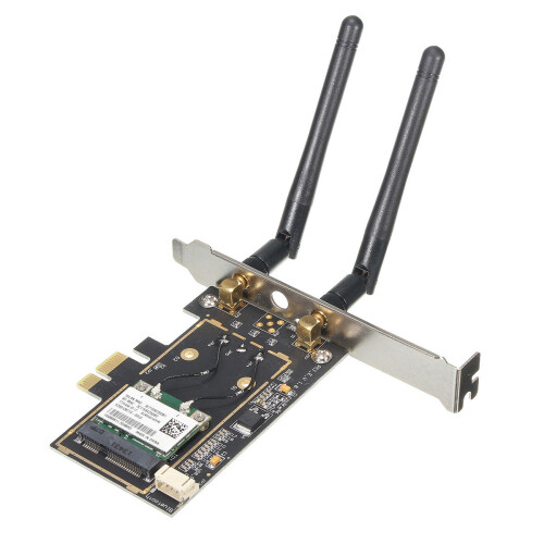 Desktop 300Mbps Wireless Card Network Adapter Bluetooth With Data Lines 2