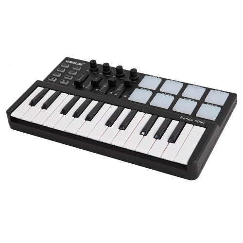 25-Key USB Keyboard and Drum Pad MIDI Controller 1