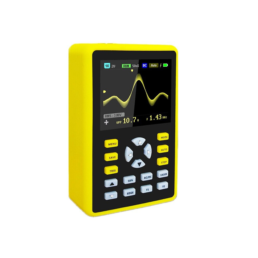 Digital 2.4'' Tft Oscilloscope: 500Ms/S Sampling, 100Mhz Bandwidth, Waveform Storage & 3000Mah Battery 8727971254615