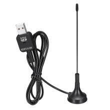 Mini Digital TV Stick Indoor SDR+DAB+FM DVB-T Tuner Antenna Wireless With Remote Control Receiver HDTV USB 2.0 Dongle Stick
