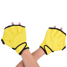 Swimming Fins Gloves, 1 Pair, Swim Paddles for Snorkeling, Adjustable Size, Lightweight Material