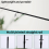 Multi-Joint Gerade Griff Angelrute Tragbare 180cm 10