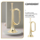 Small Trumpet Bugle Brass Golden Horn Simple Beginner Wind Instrument 10
