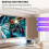 Portable Mini Projector Home Theater Video Beam EU PLUG 11