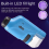Handheld Microscope Science Laboratory Mini Battery Powered Children's White 10
