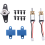 Robot Programmable Robotic Kit Based on Microbit V2 and V1 for STEM Coding Education with Chargeable Battery(A) 10