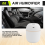 Air Humidifier USB 220Ml Portable Mist Diffuser for Office Car, White 10