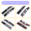 Car Window Switch Lifter Panel Trim Frame Cover Sticker for 10