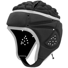 Rugby Helmet Soft Padded Scrum Cap Adjustable for Kids Youth 7V7 Head Protection Lightweight Comfortable Fit