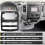 Autoradio-Blende für Sprinter (W906) LHD 9