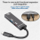 Type-C HUB Docking Station 4K@120Hz -Compatible PD100W 10