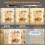 Dressing Desk Set 5 Drawers 10 LED Light Mirror and Stool Vanity Table 8