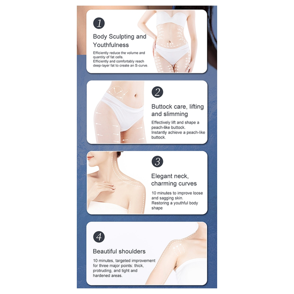 Melitt Body Slimming Ultrasonic Cavitation Device Eu Plug