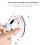 10X Smart Makeup Magnifying Mirror LED Supplementary Light 9