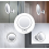 10X Smart Makeup Magnifying Mirror LED Supplementary Light 7