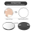 10X Makeup Mirror Magnifying Round Ten Times black 10