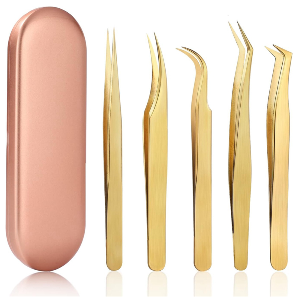 Melitt High Precision Lash Tweezers For Classic And Volume Extensions