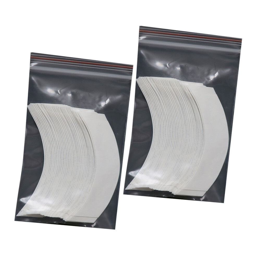 Melitt Unisex 72Pcs No Shine Wig Fixed Hair Tape For Toupee Lace Film C+Cc
