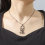Black Palestine Boy'S Back Necklace Pendant 8