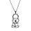 Black Palestine Boy'S Back Necklace Pendant 2