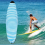 Surfboard Cover Snowboard Storage Bag Case Blue: 180x50cm 5