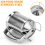 2 in 1 Stainless Steel 800Ml Batter Dispenser with Handle Baking Tool 7