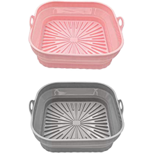 Air Fryer Silicone Liners, Square Reusable Liners Foldable