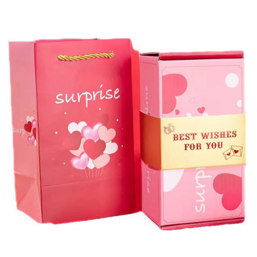 Exploding Gift Box Money Up Surprise Birthday Prank Box, A