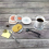 Set of 6 Coasters for Drinks Absorbent Round Ceramic Stone Coaster 8