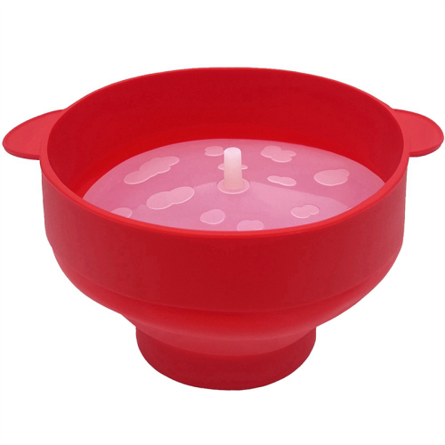 Popcorn Popper with Lids - Silicone Maker