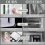 Kitchen Wrap Dispenser Organizer Box for Cling Wrap, Sandwich Bags 8