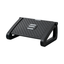 Office Foot Rest, Stool Removable Massage Roller Portable Black