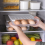 Automatic Rolling Egg Box Refrigerator Crisper Basket White 7
