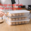 Automatic Rolling Egg Box Refrigerator Crisper Basket White 4