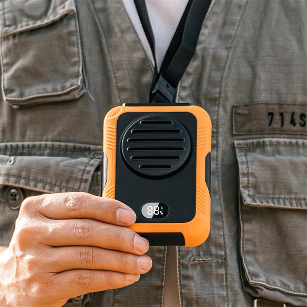 Belt Fan Portable Cooling Rechargeable Bladeless-image-OPC-PJW27JS-NEW